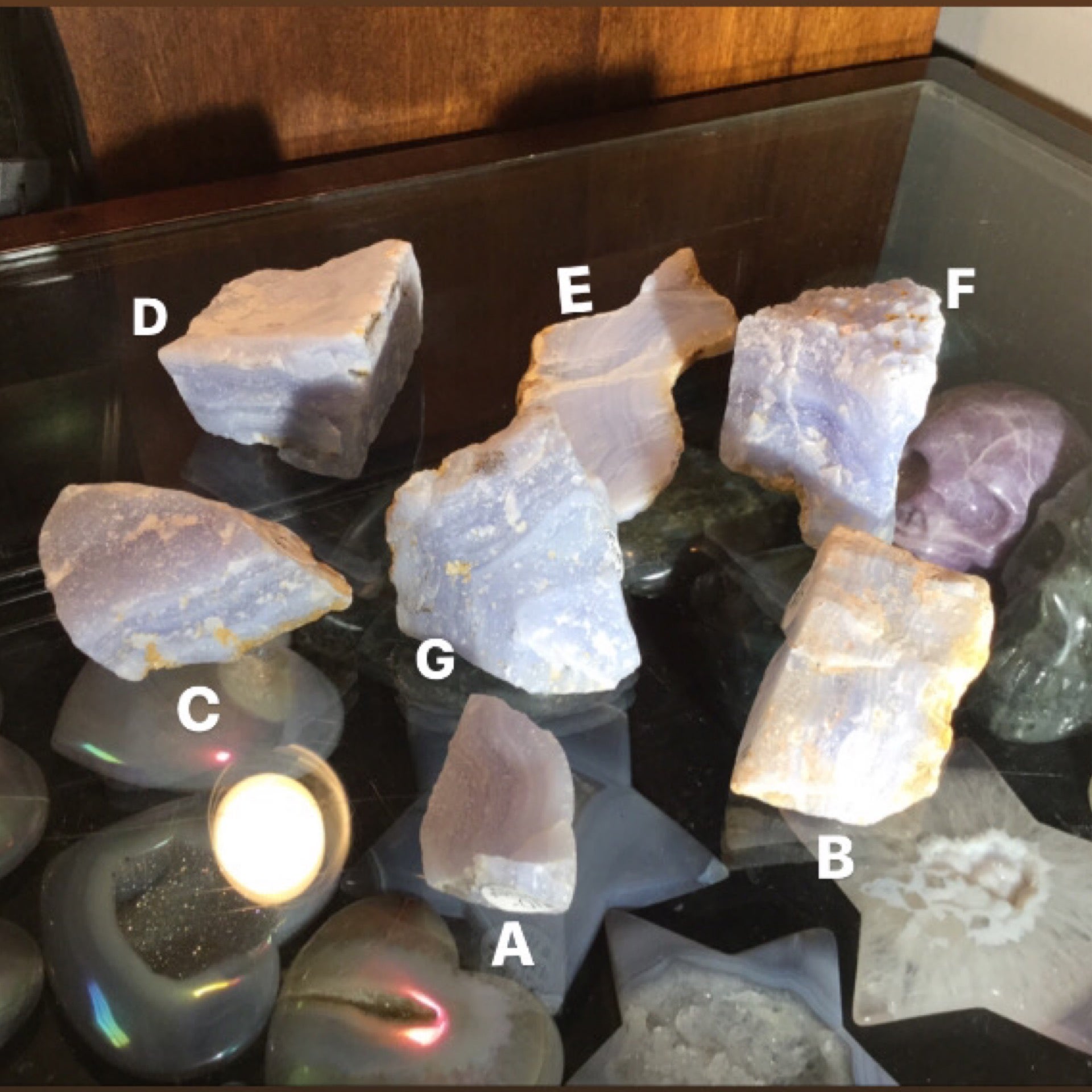 Raw blue lace agate for sale outlet